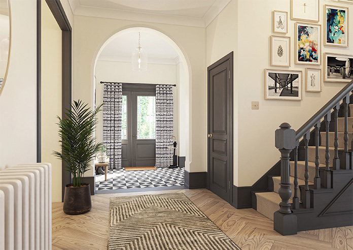 Bohemian, Black - Made to Measure Curtains - Image 8